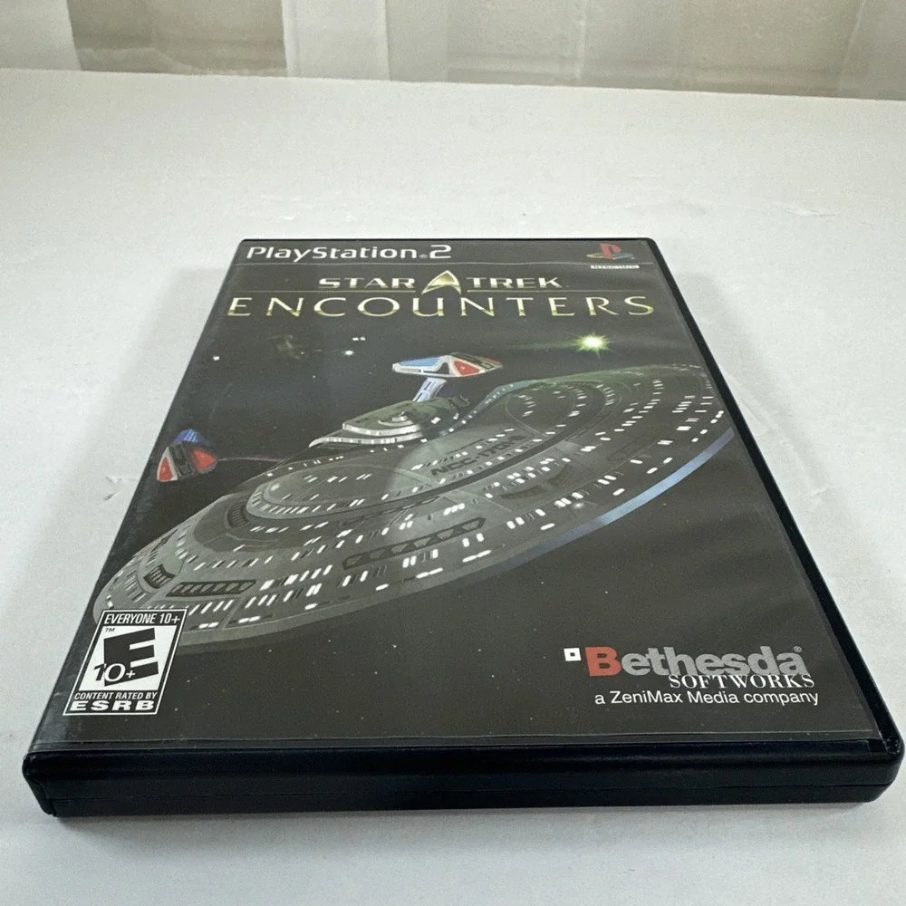 Star Trek‎ Encounters PlayStation 2 PS2 +Manual 2006 Used